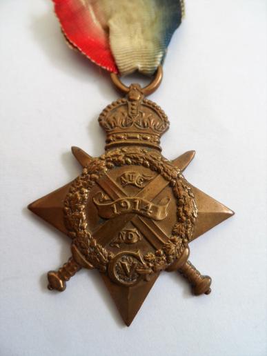 1914 STAR TO BASSINGTON ROYAL FLYING CORPS JOINED 1913 AND PICTURED AND LISTED IN 