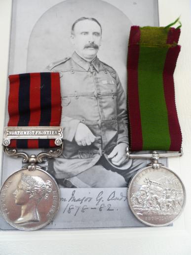 CAMPAIGN PAIR TO BRIG SURGEON LT COLONEL ANDREW-6TH FOOT AND 12 FOOT
