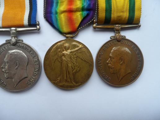 TERRITORIAL FORCE WAR MEDAL GROUP OF THREE TO BEDWELL-NORFOLK REGIMENT-DIED IN PALESTINE 1917