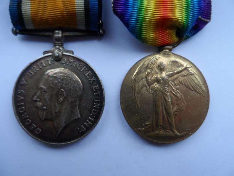 BRITISH WAR AND VICTORY MEDALS-TO HARLING-ROYAL AIR FORCE