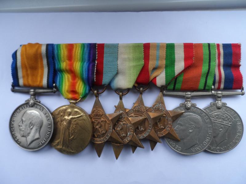 WW1/WW2 GROUP OF EIGHT TO 2 LIEUT FRANK WILFRED BROWN ROYAL AIR FORCE-FROM KING-ONTATRIO CANADA