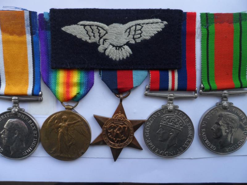 WW1/WW2 GROUP OF FIVE TO 2 LIEUT ALLAN ROYAL AIR FORCE-SERVED  AS FLEET OBSERVER AND PILOT-SERVED WW2 IN S RHODESIAN AIR FORCE