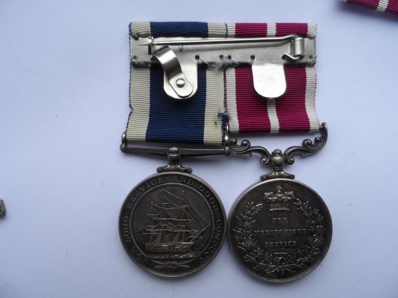 A SCARCE MERITORIOUS SERVICE/LONG SERVICE PAIR-TO WARRANT OFFICER/PETTY OFFICER AIRCREWMAN DODGSON-ROYAL NAVY