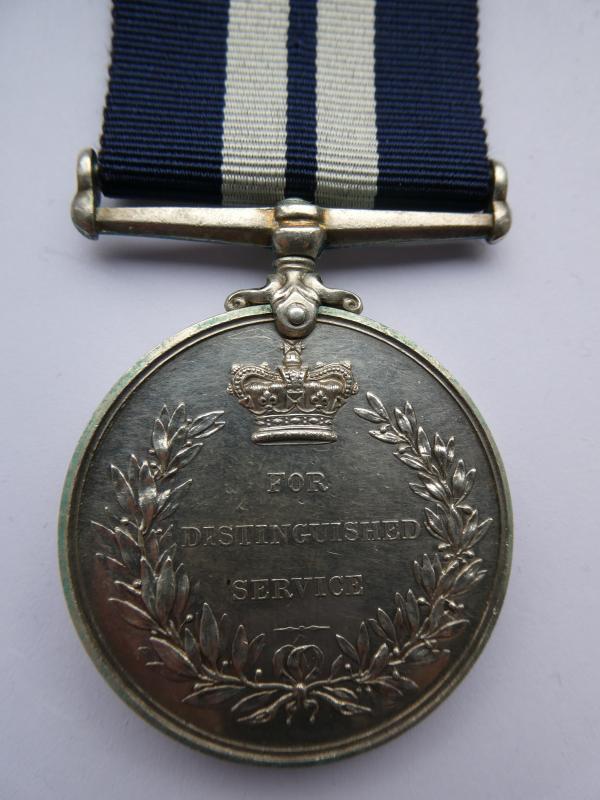 DISTINGUISHED SERVICE MEDAL-TO CHAPMAN-ROYAL NAVAL RESERVE 
