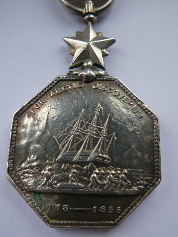 ARTIC DISCOVERIES MEDAL 1818-1855