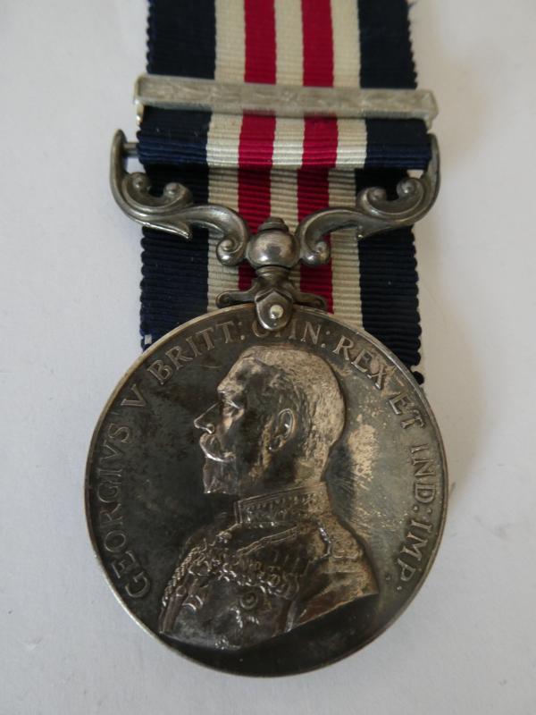 MILITARY MEDAL AND BAR-TO HARRIS-BEDFORDSHIRE REGT-DIED OF WOUNDS ON 28/10/1918