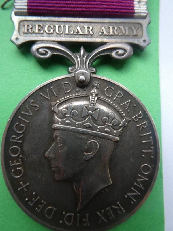 ARMY LONG SERVICE AND GOOD CONDUCT MEDAL-TO RADCLIFFE-ROYAL SIGNALS