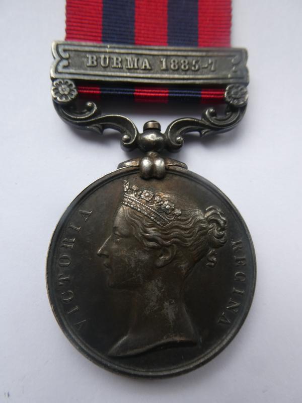 INDIA GENERAL SERVICE MEDAL(1854) TO BROWN- SOMERSET LIGHT INFANTRY