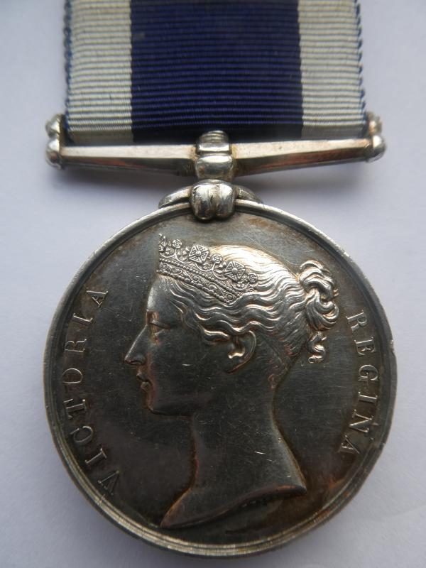 ROYAL NAVY LONG SERVICE AND GOOD CONDUCT MEDAL-TO WOODS- CAPTAINS STEWARD -H M S CLEOPATRA