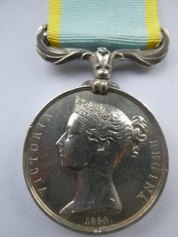 CRIMEA MEDAL UNNAMED AS ISSUED