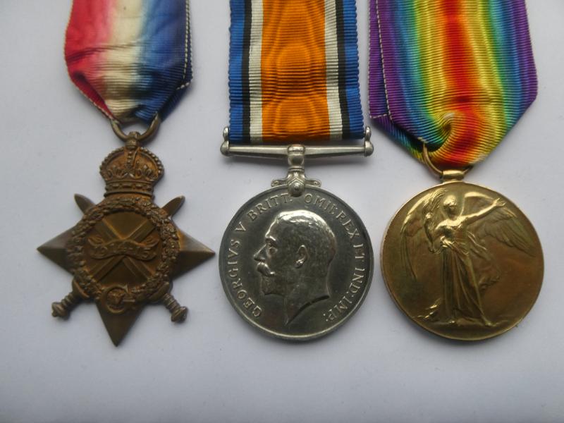 1914/15 STAR TRIO-TO MINISTER-ROYAL NAVAL RESERVE-FROM FROSTENDEN-SUFFOLK