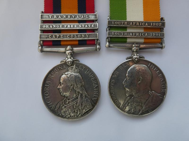 BOER WAR PAIR TO LOWE-GLOUCESTER REGIMENT