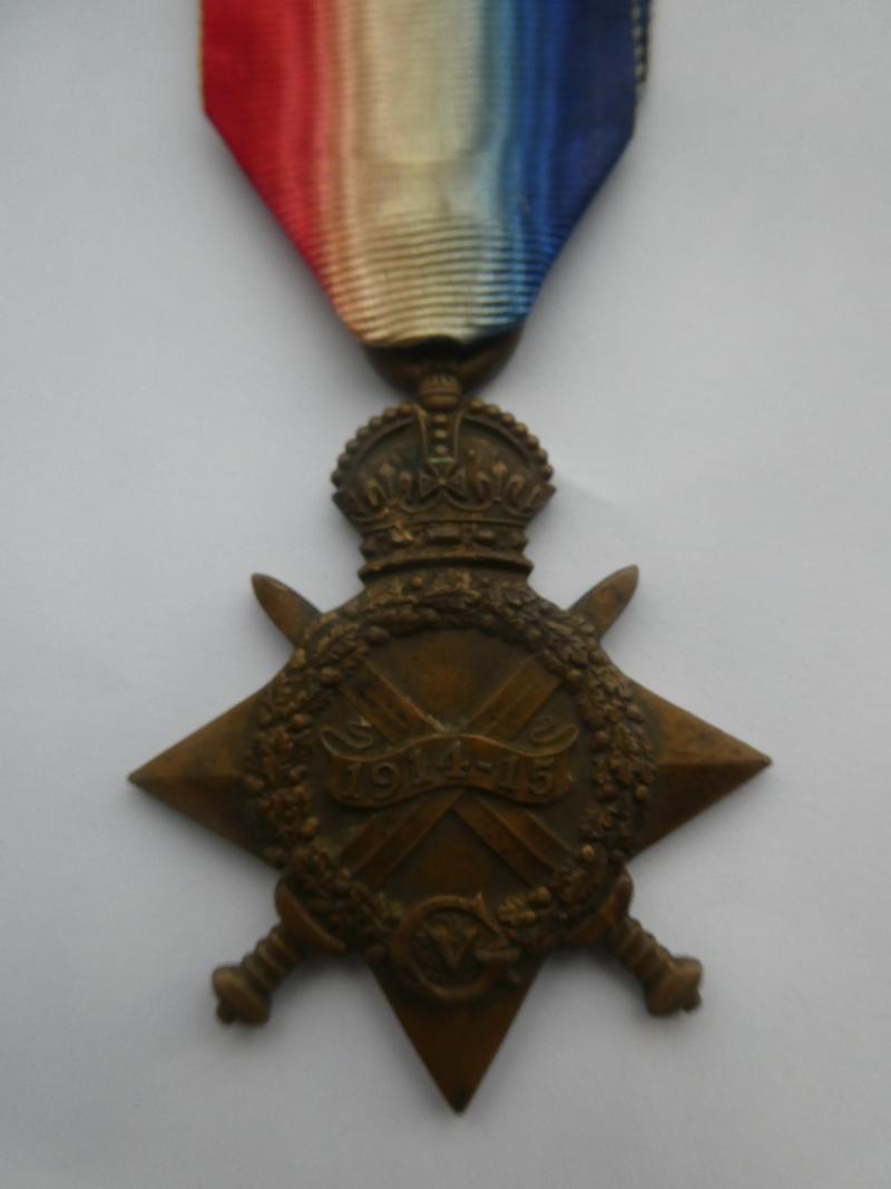 1914/15 STAR TO CORNELIUS CHARLES BUNN-1/5TH NORFOLK REGT