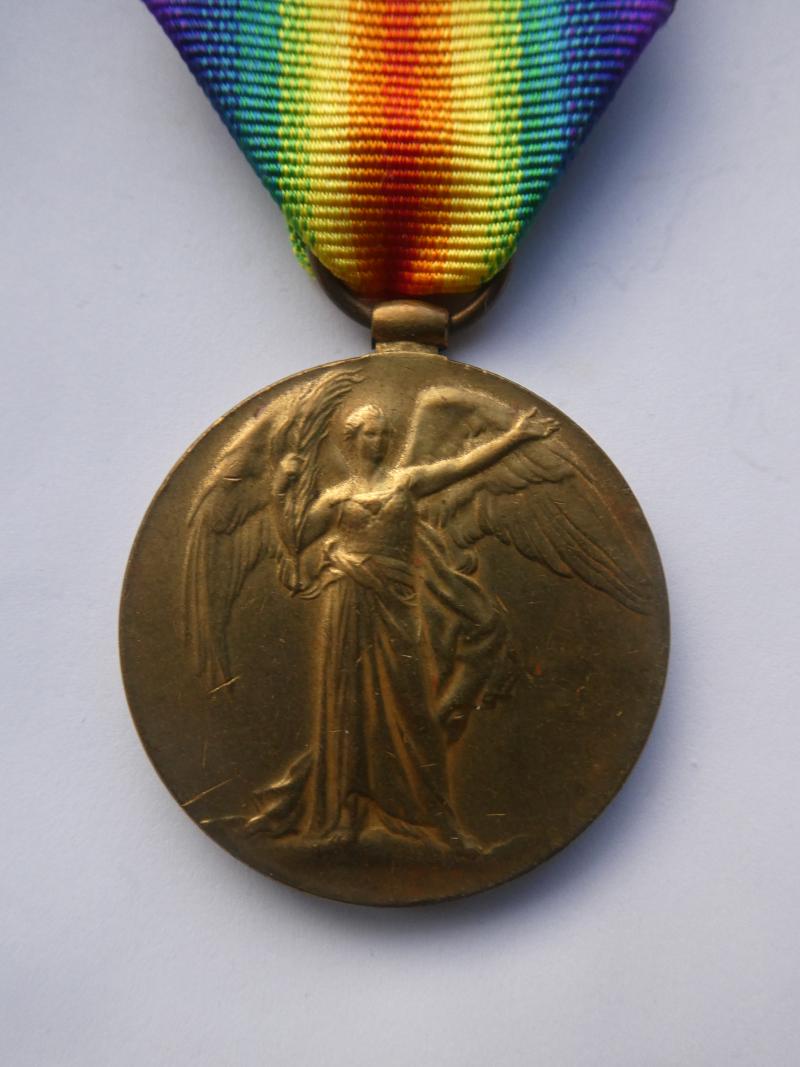 VICTORY MEDAL TO HOPGOOD NORFOLK REGT-DIED 27TH MARCH 1918