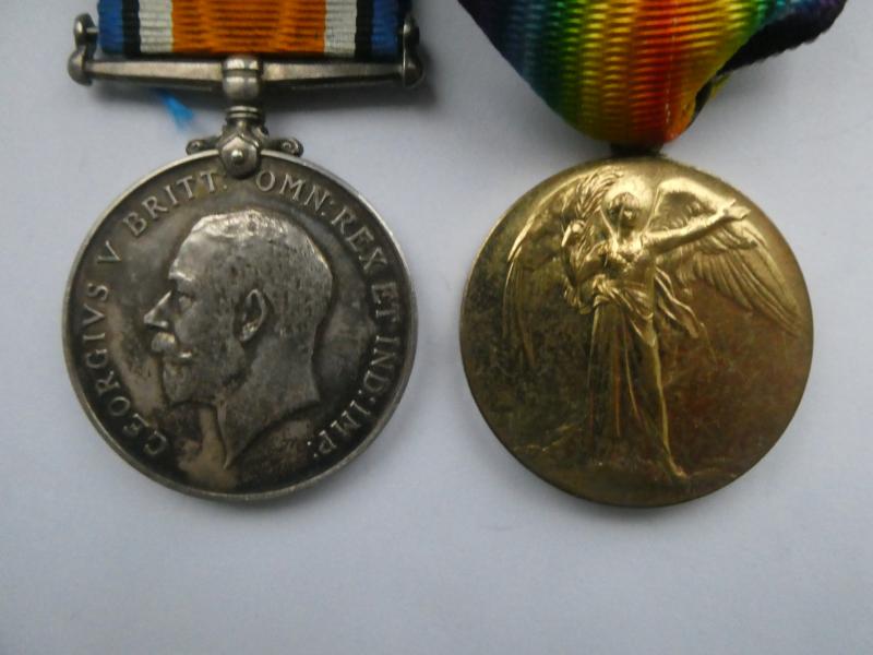 BRITISH WAR AND VICTORY MEDALS-TO JESSE JOSEPH ISRAEL-BRITISH RED CROSS AND ORDER OF ST JOHN