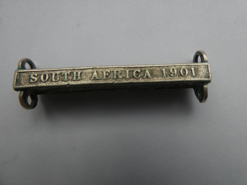 ORIGINAL SOUTH AFRICA 1901 CLASP FOR THE QUEEN'S SOUTH AFRICA MEDAL