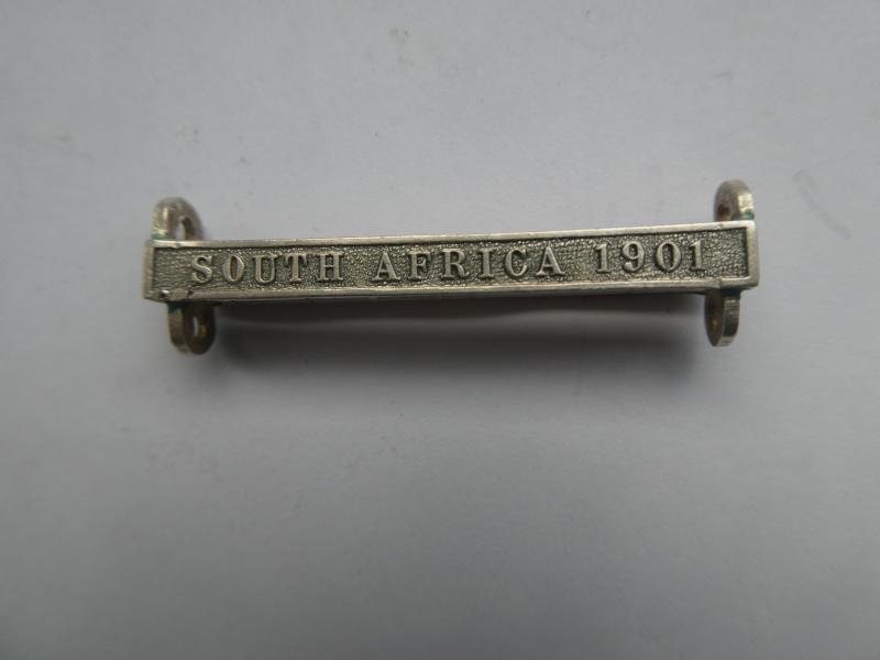 ORIGINAL 1901 CLASP FOR THE QUEENS' SOUTH AFRICA MEDAL