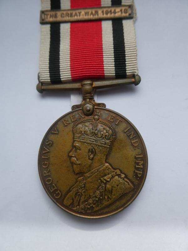 SPECIAL CONSTABULARY MEDAL TO CHIEF INSPECTOR CHARLES MARTIN