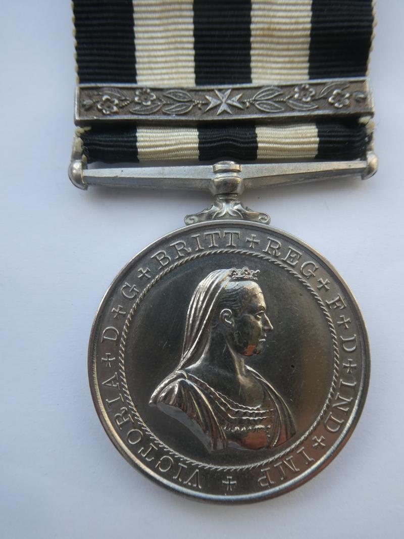 SERVICE MEDAL OF THE ORDER OF ST JOHN-UN-NAMED WITH ONE CLASP