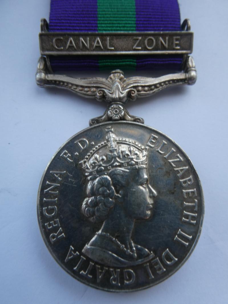 GSM CLASP CANAL ZONE-TO WALTON -ROYAL ARTILLERY
