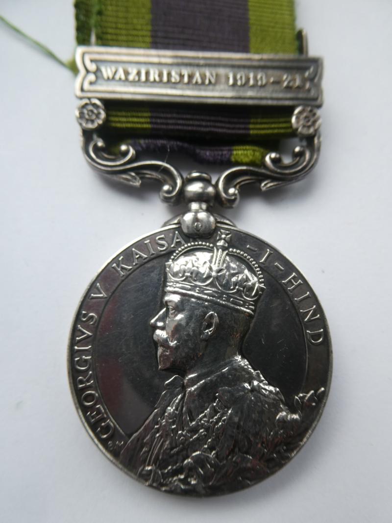 INDIA GENERAL  SERVICE MEDAL TO SEAMAN-NORFOLK REGT