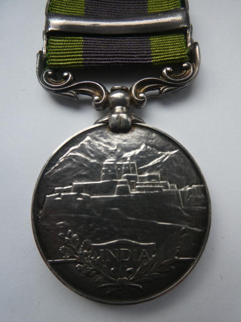 INDIA GENERAL SERVICE MEDAL TO SEAMAN-NORFOLK REGT