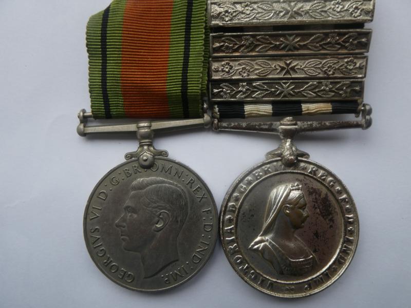 DEFENCE MEDAL AND SERVICE MEDAL OF THE ORDER OF ST JOHN TO HUDSON-YORKS SJAB 1947