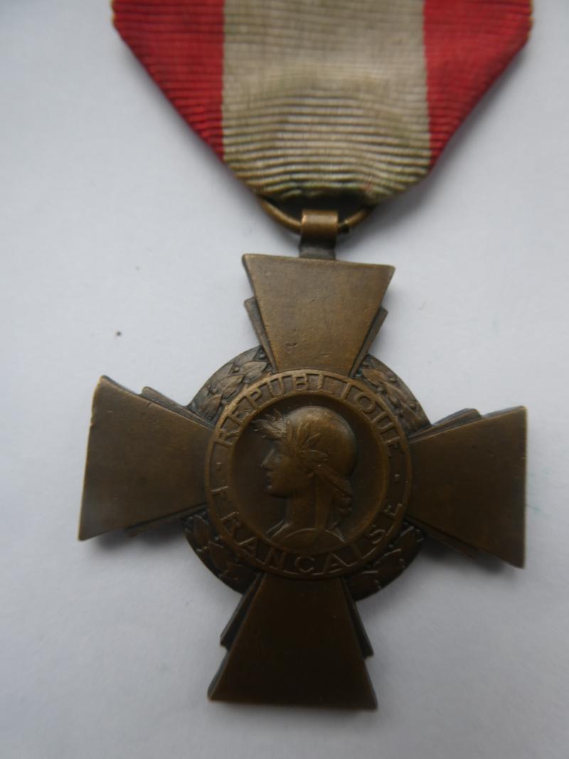 FRANCE--CROIX DU COMBATTANT CROSS