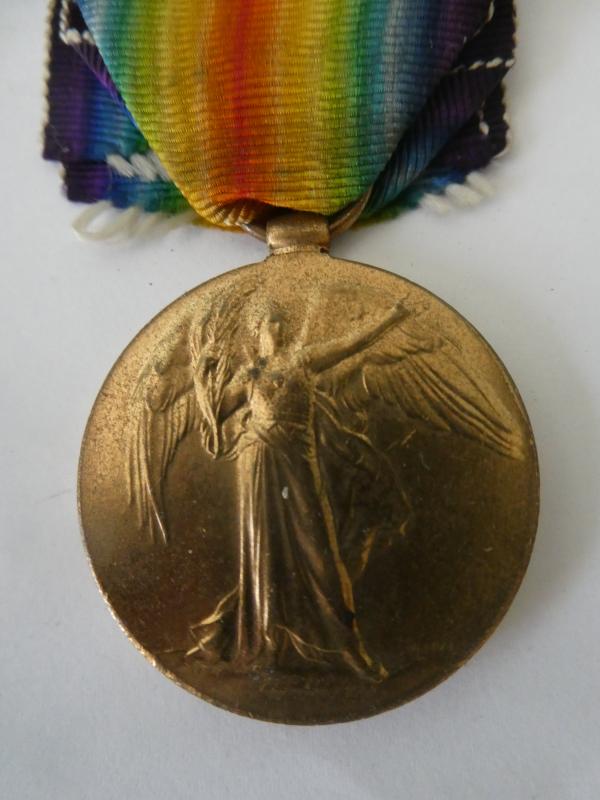 VICTORY MEDAL TO FREEMAN-LINCOLNSHIRE REGIMENT-KILLED IN ACTION ON 01/07/1916-FIRST DAY OF THE SOMME
