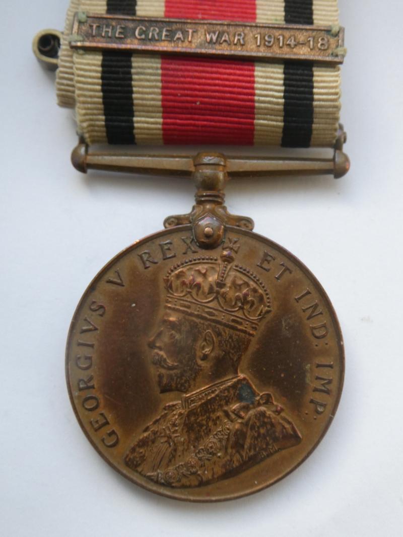 SPECIAL CONSTABULARY MEDAL-NAMED TO RICHARD J.ELLIS