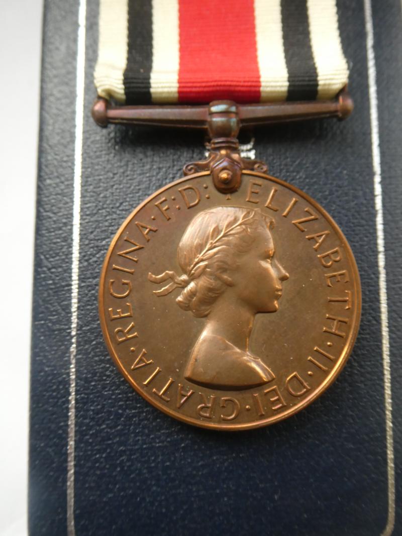 SPECIAL CONSTABULARY MEDAL IN BOX OF ISSUE-TO JANE DEAN