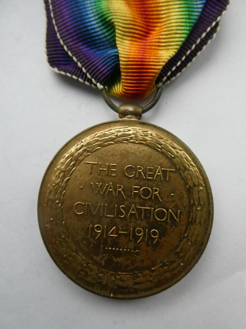 VICTORY MEDAL-TO TURNER-ESSEX REGT