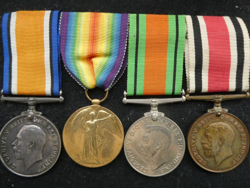 GROUP OF FOUR TO LIEUT GEOFFREY BOUGHEN JOHNSON-NORFOLK REGIMENT, KING'S AFRICAN RIFLES AND SPECIAL CONSTABULARY