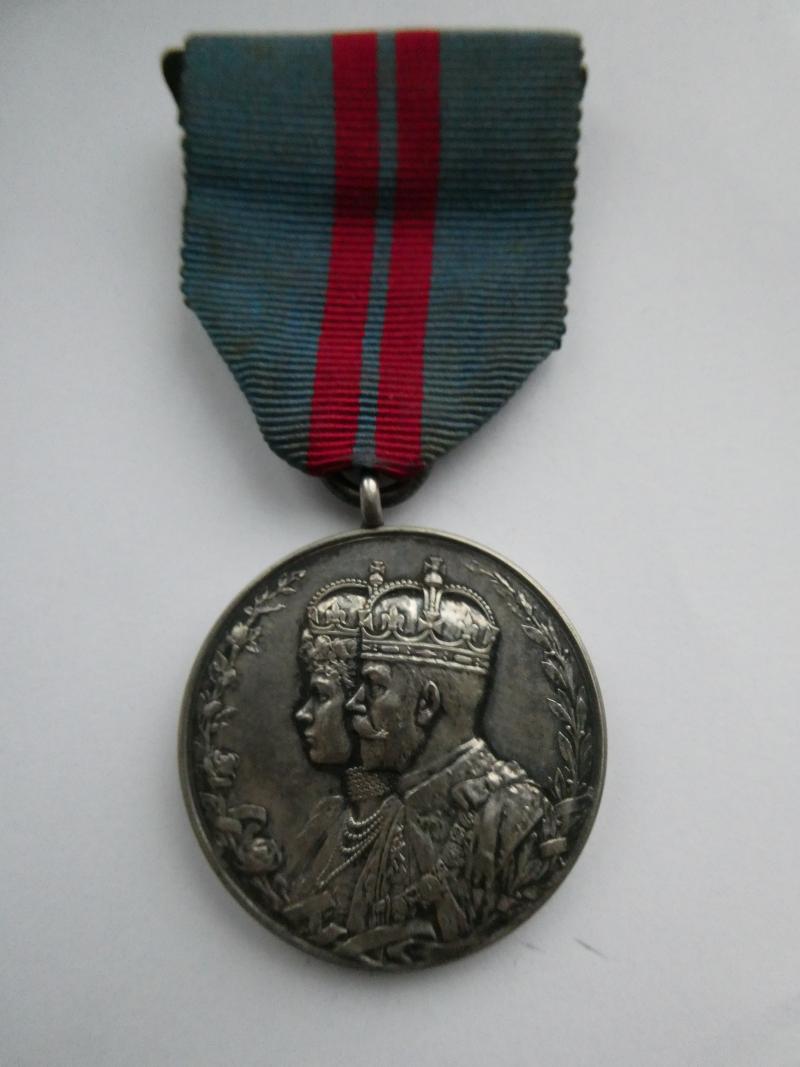 1911 CORONATION MEDAL IN SILVER