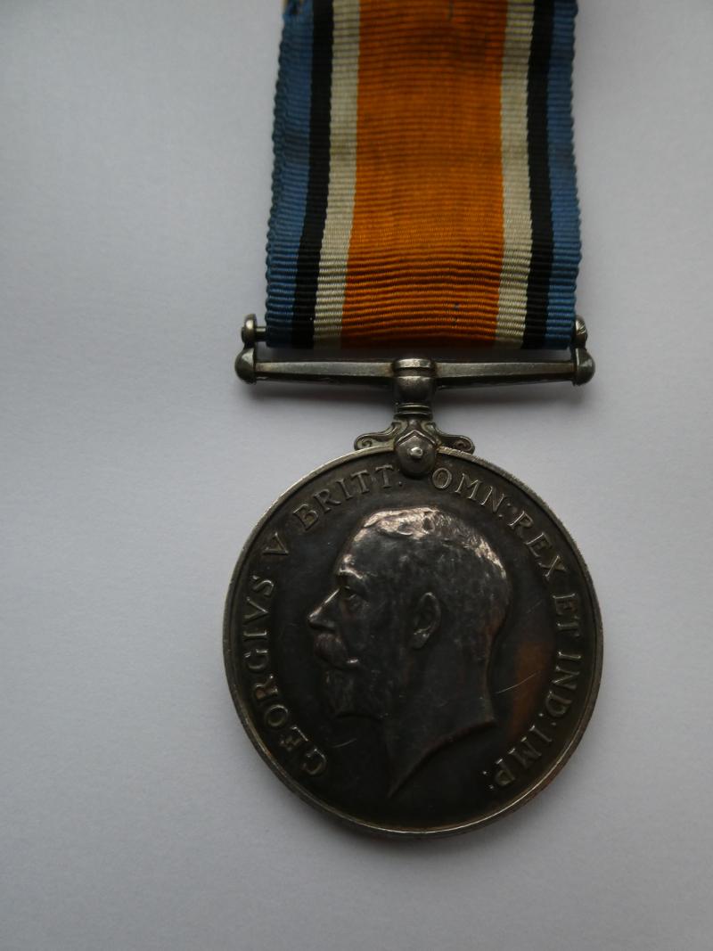 BRITISH WAR MEDAL TO EMMS-4TH DRAGOON GUARDS