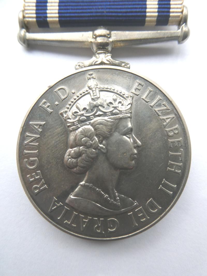 POLICE EXEMPLARY SERVICE MEDAL -WILLIAM J mcFADDEN