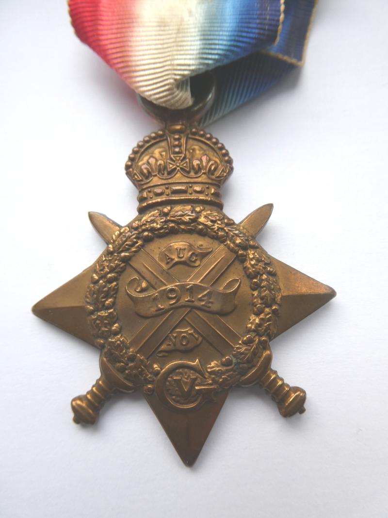 1914 STAR-TO EMMERSON-423RD WEST LANCS FIELD COMPANY ROYAL ENGINEERS-KILLED IN ACTION 20TH SEPTEMBER-1917