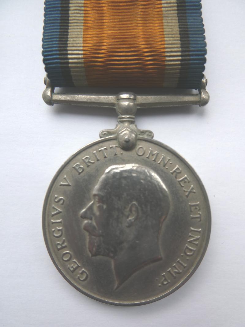 BRITISH WAR MEDAL-TO BOSWELL- EAST LANCS REGT-KILLED IN ACTION AT GALLIPOLI 0N 23RD MAY 1915