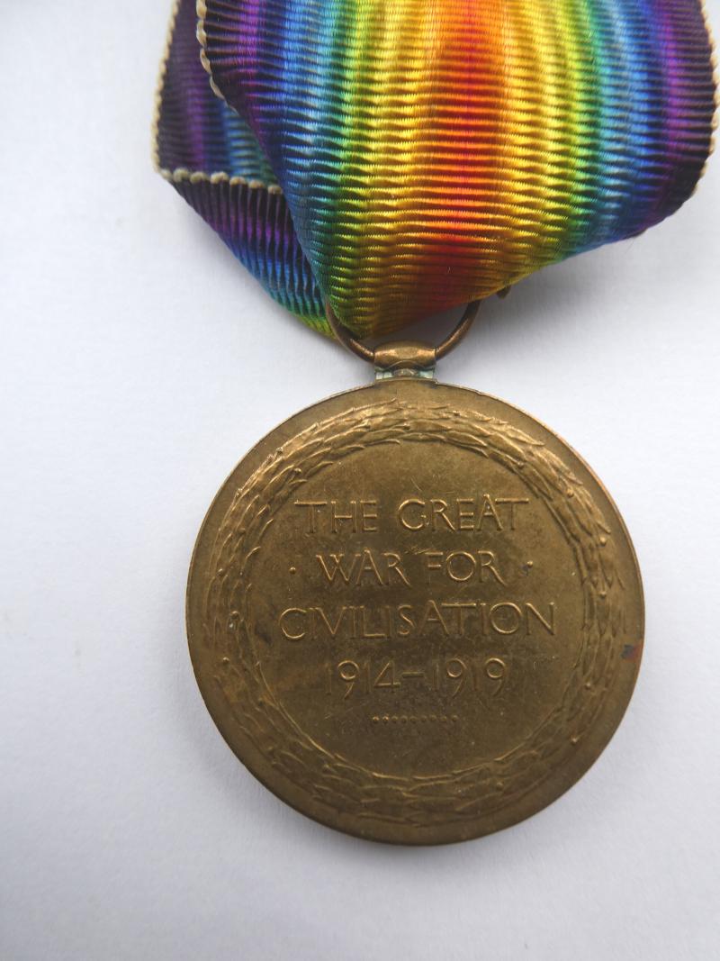 VICTORY MEDAL TO HAY-GORDON'S AWARDED THE MILITARY MEDAL-LONDON GAZETTE 26th APRIL 1917