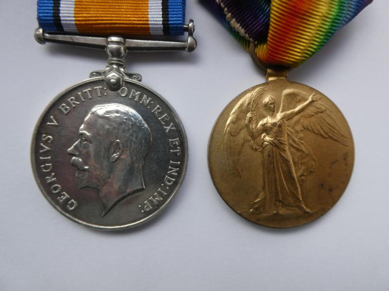 BRITISH WAR AND VICTORY MEDALS TO MC FARLANE-ARGYLE AND SUTH HIGHLANDERS-DIED OF WOUNDS SERVING WITH THE BLACK WATCH ON 14TH OCTOBER 1918