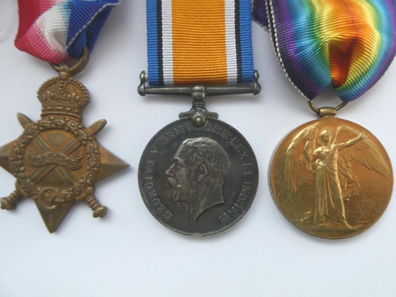 1914/15 STAR TRIO TO PEARCE-SEAFORTH HIGHLANDERS