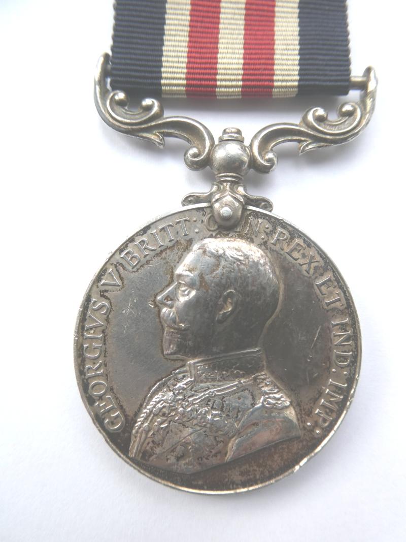 MILITARY MEDAL (GEORGE V) TO LEYS ROYAL ENGINEERS