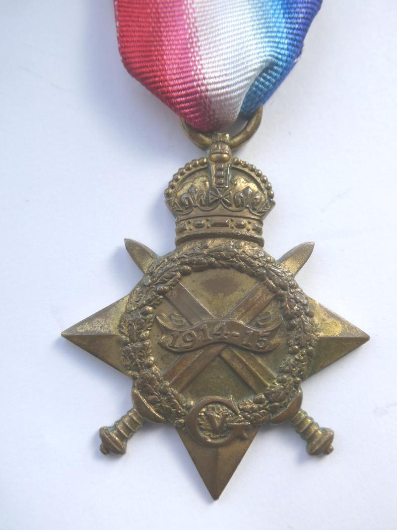 1914/15 STAR TO GENERAL MESS SERVANT J D'COSTA-ROYAL INDIAN MARINE