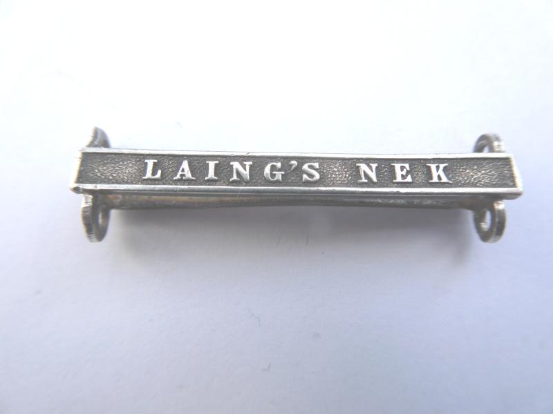 LAING'S NEK CLASP FOR THE QUEENS SOUTH AFRICA MEDAL