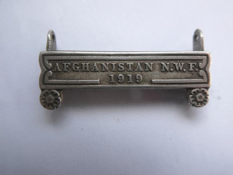 AFGHANISTAN N.W.F.1919 ORIGINAL MEDAL CLASP