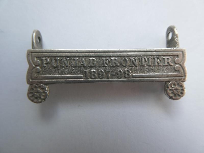 ORIGINAL PUNJAB FRONTIER 1897-98 CLASP FOR THE I.G.S. 1896 MEDAL