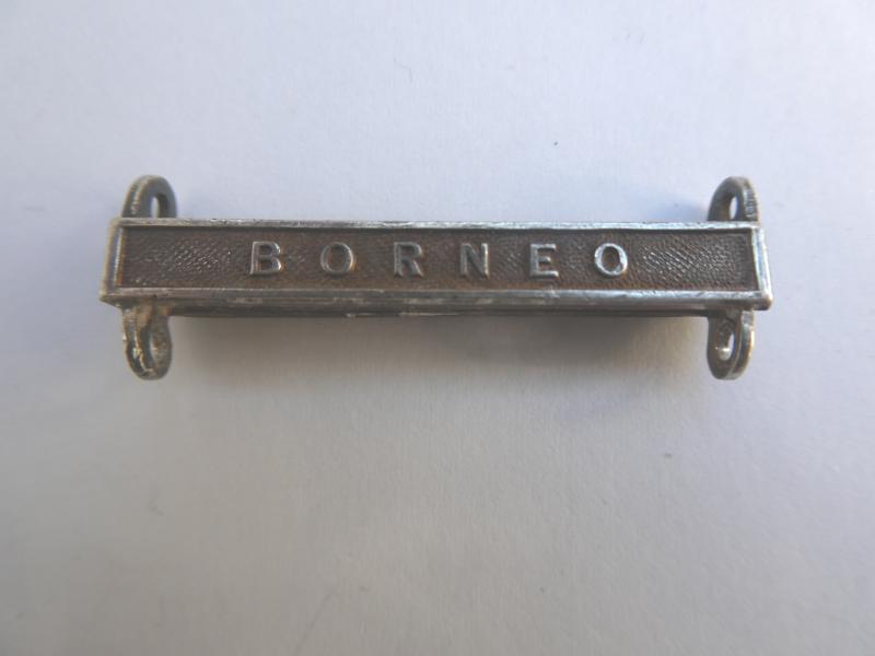 ORIGINAL BORNEO CLASP FOR THE CAMPAIGN SERVICE MEDAL 1962-2007