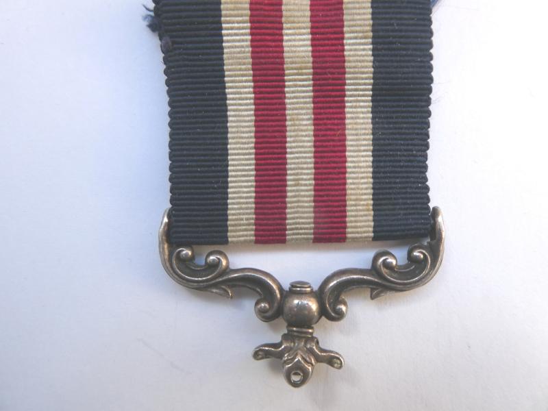 ORIGINAL SUSPENSION FOR THE MILITARY MEDAL-DCM LONG SERVICE MEDAL ETC-
