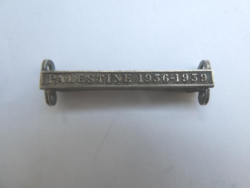 ORIGINAL PALESTINE 1936-1939 CLASP FOR THE NAVAL GENERAL SERVICE MEDAL 1909-1952
