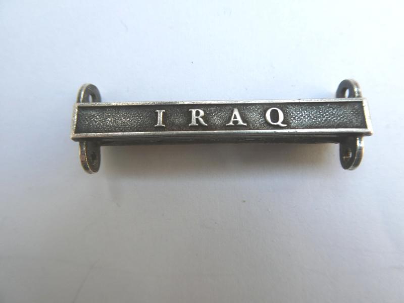 ORIGINAL CLASP IRAQ FOR THE GENERAL SERVICE MEDAL 1918-1962